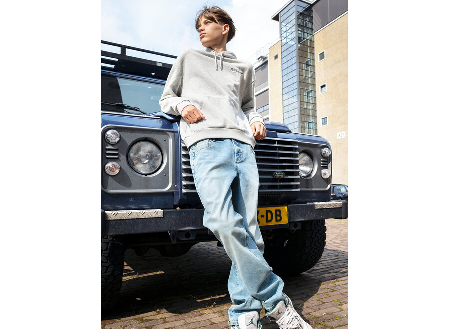 2612 Straight Wide Fit Jeans  Blue Jongens Jeans