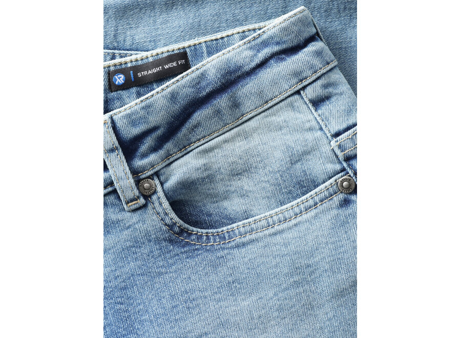 2612 Straight Wide Fit Jeans 940364 7151 Blue Jongens Jeans