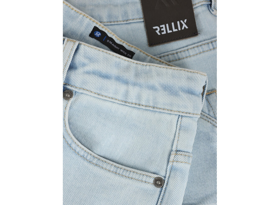 2614 Straight Wide Fit Jeans 940366 7775 Blue Jongens Jeans