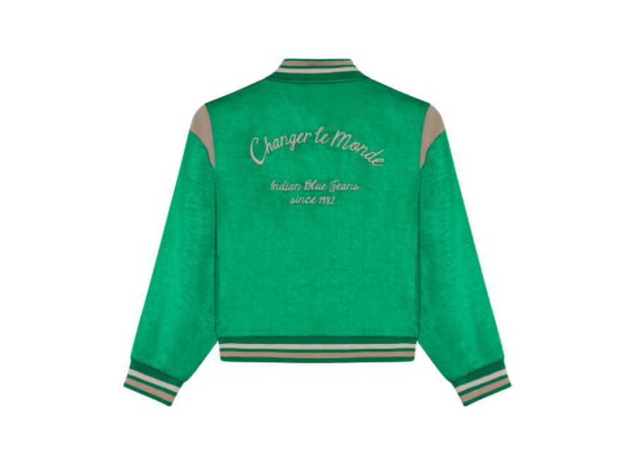 Sporty Jacket Green Meisjes  Jasje