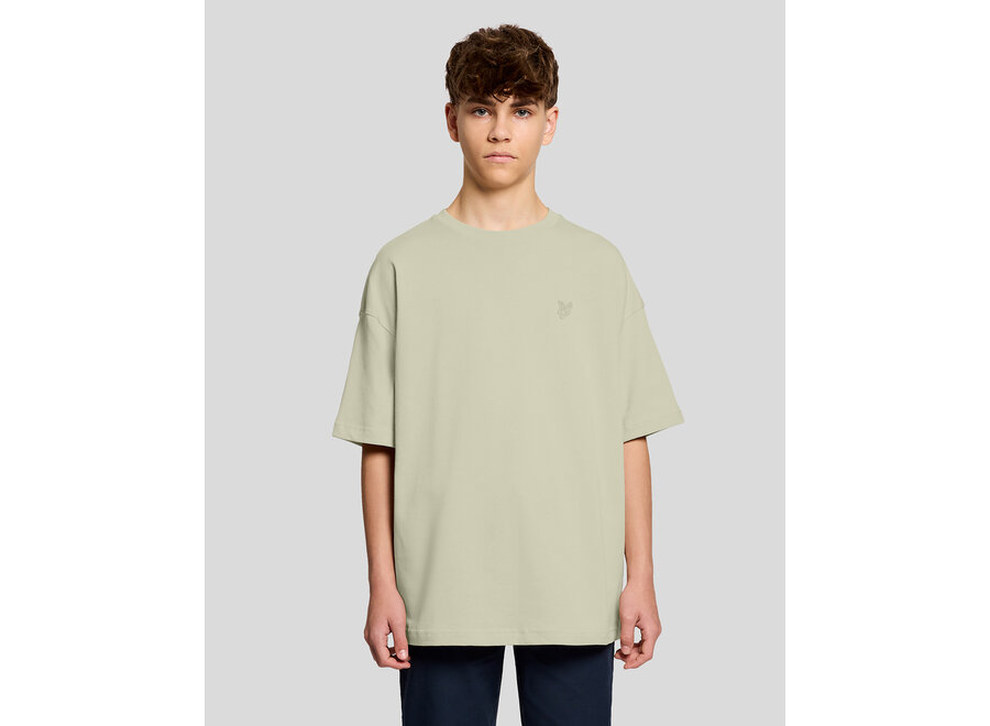 Heavy Weight Relaxed T-shirt  Wheat Jongens T-shirt