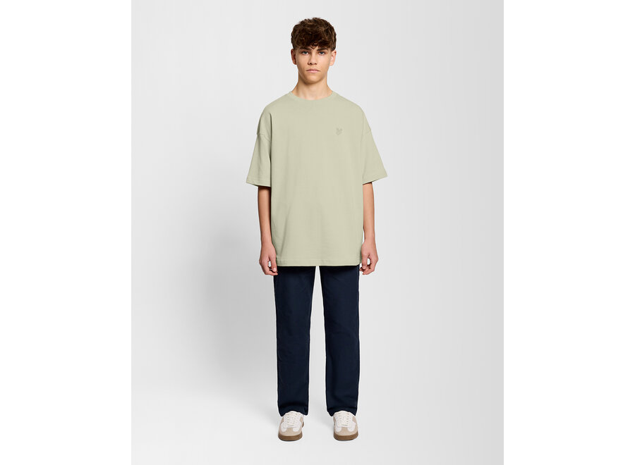 Heavy Weight Relaxed T-shirt  Wheat Jongens T-shirt