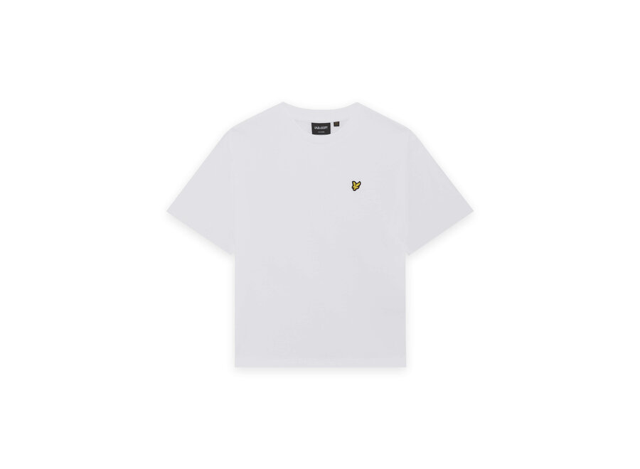 Heavy Weight Relaxed T-shirt  White Jongens T-shirt