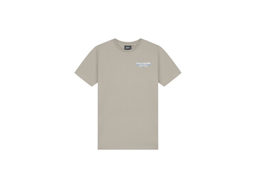 Malelions Junior Relaxed Valet T-Shirt  Olive Green Jongens T-shirt