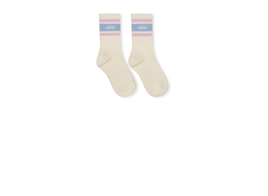 rune socks 2 - pink Meisjes Sokken