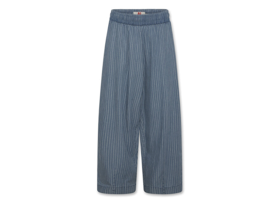 asa pants stripe   - wash middle Meisjes Broek