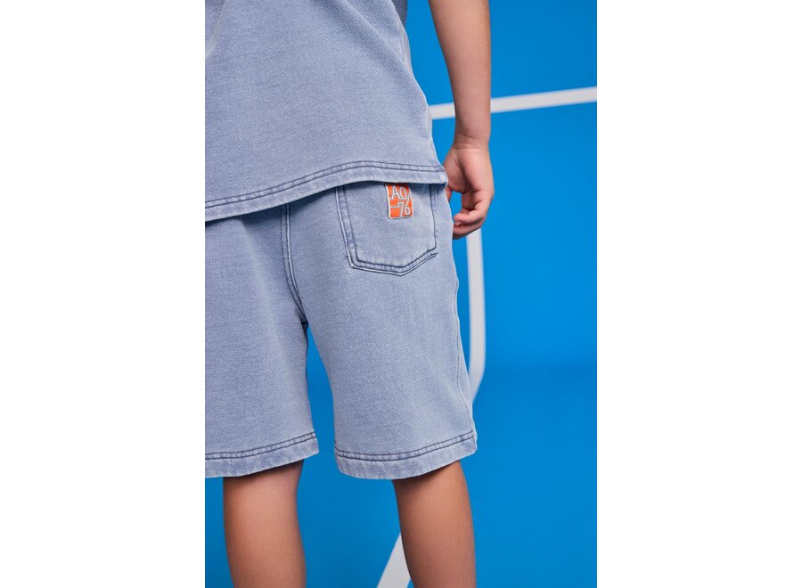 alex shorts soho   - wash light Jongens Korte Broek