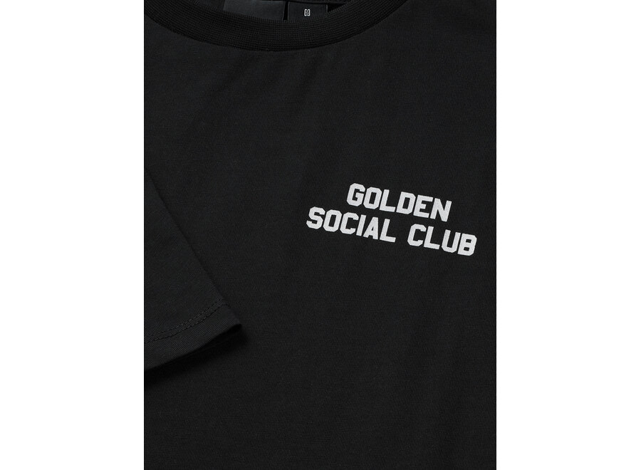 Denver Oversized T-shirt  Black Jongens T-shirt