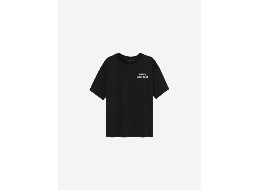 Denver Oversized T-shirt  Black Jongens T-shirt
