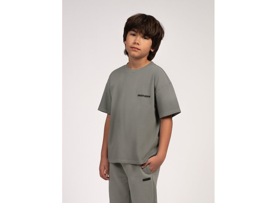 Orlando Oversized T-shirt  Castor Green Jongens T-shirt