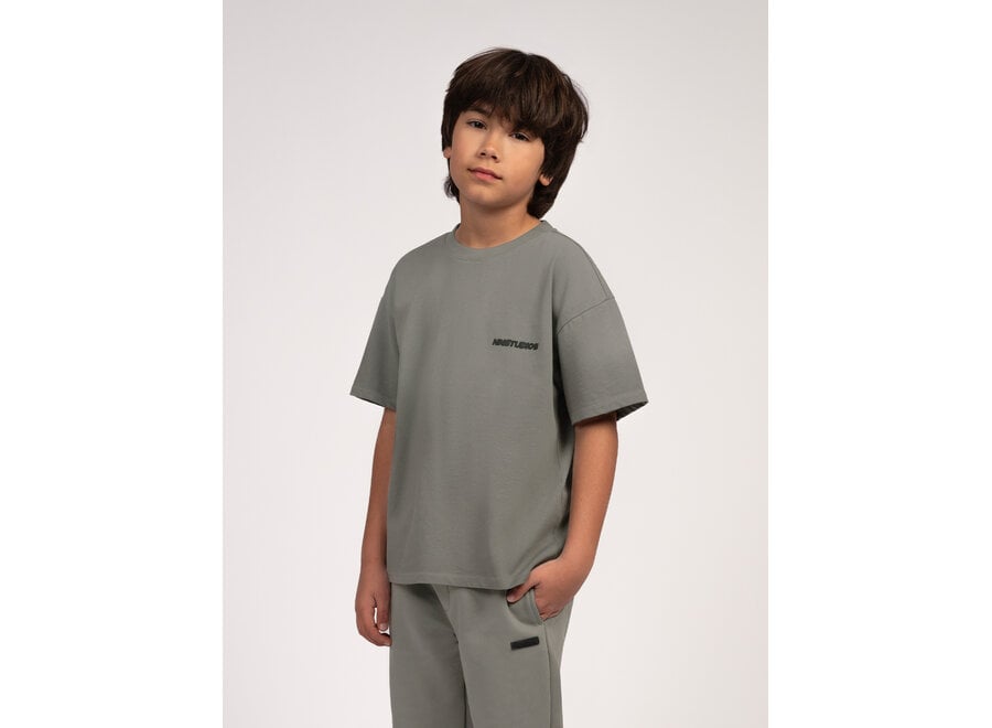 Orlando Oversized T-shirt  Castor Green Jongens T-shirt