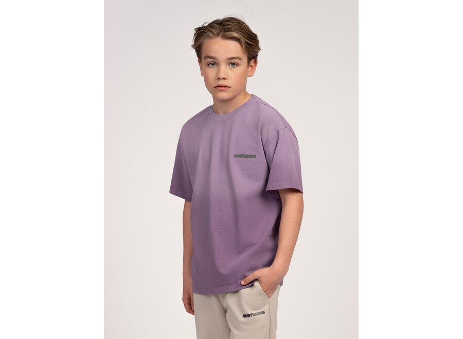 Orlando Oversized T-shirt  Purple Plum Jongens T-shirt