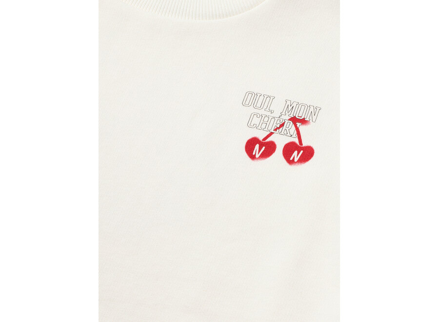 Cheri Sweatshirt  Off White Meisjes Trui