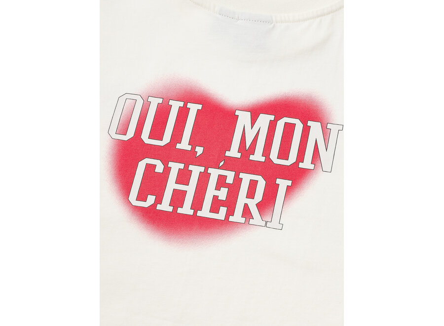 Cheri T-Shirt Off White Meisjes T-shirt