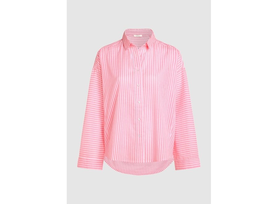 Girls Elena Blouse  Bright Pink Meisjes Blouse