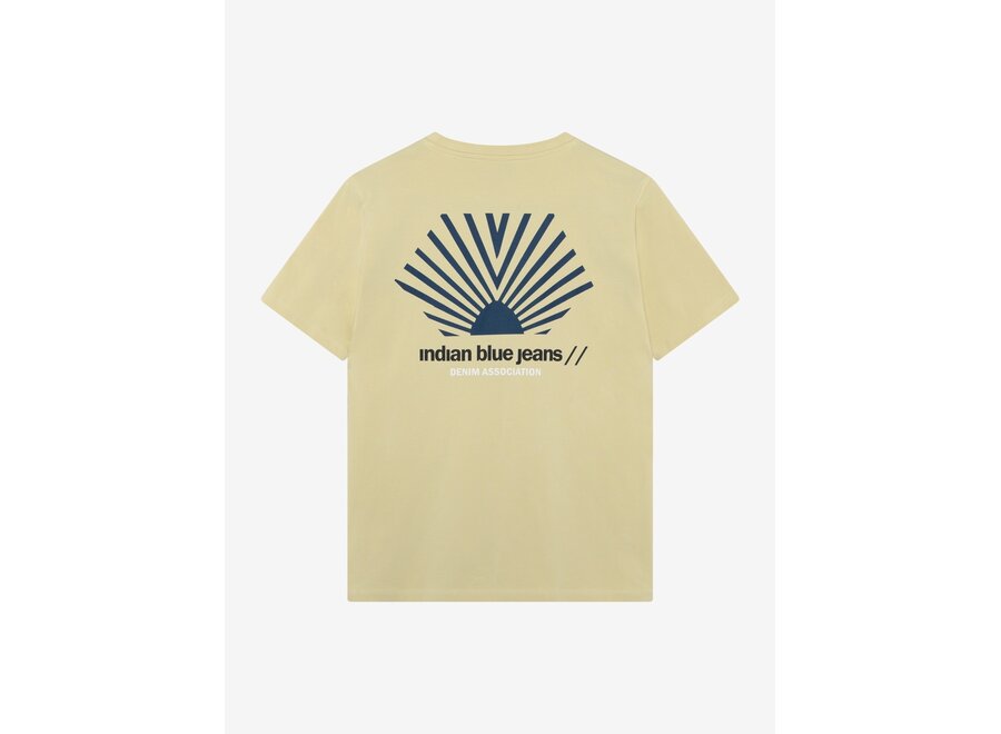 Loose Fit T-shirt Indian  Yellow Jongens T-shirt