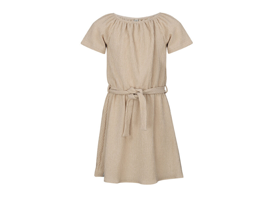 Angela  Taupe Meisjes Dress