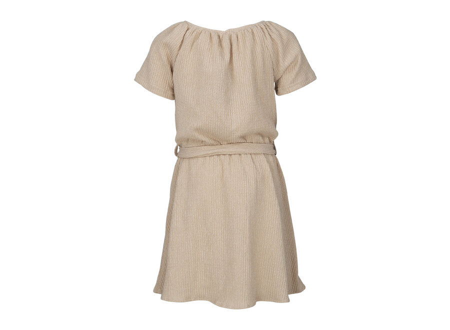 Angela  Taupe Meisjes Dress