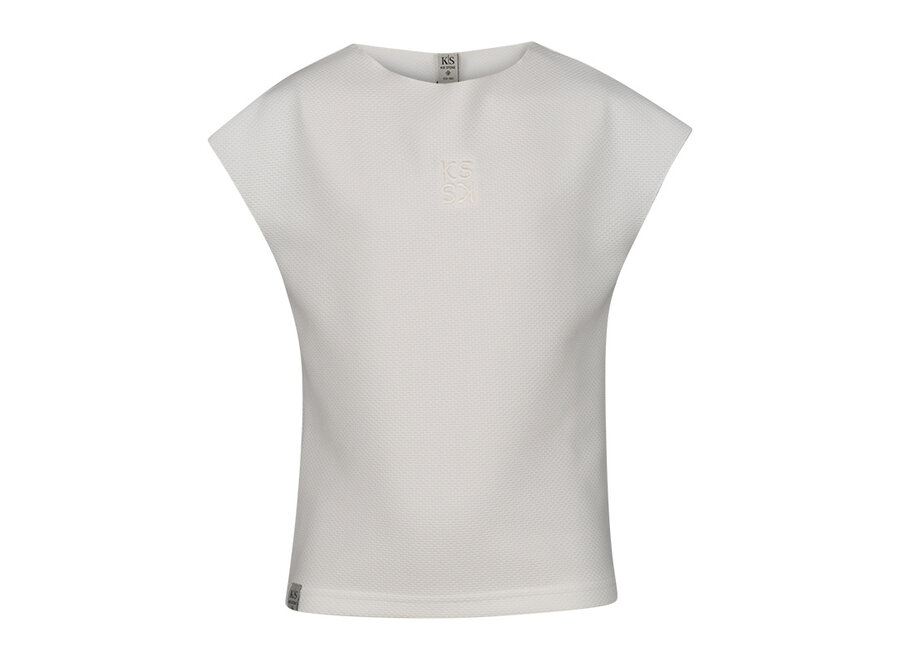 Choco  Off-White Meisjes Top