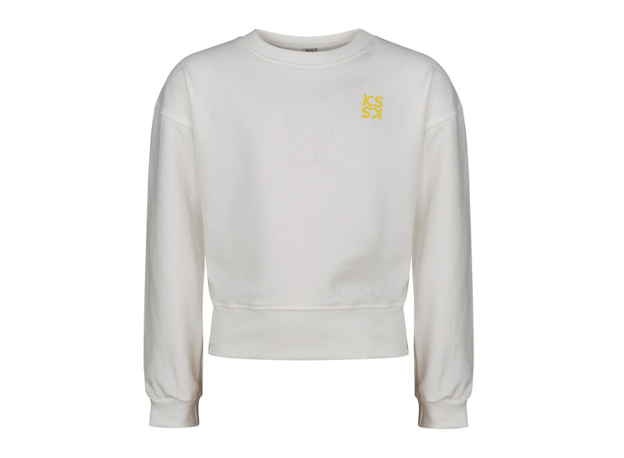 Marieke  White Meisjes Sweater