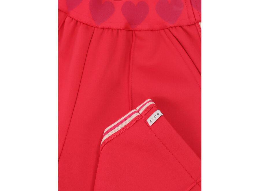 Little Sporty Sweat Pants Poppy Red Meisjes Broek