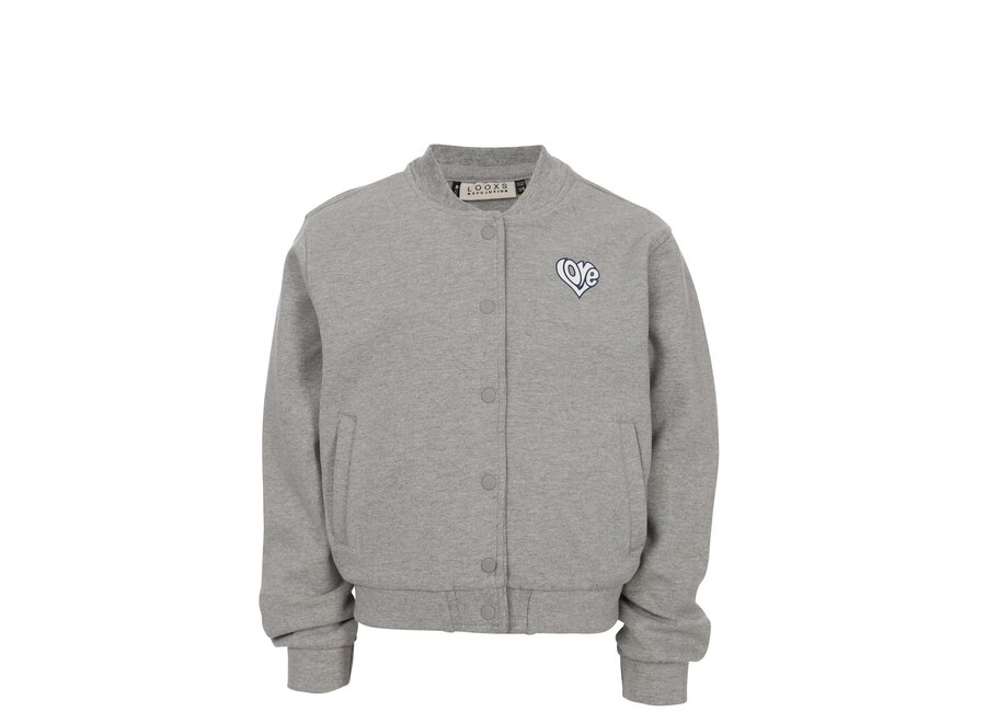 Sweat Grey melee Meisjes Sweater