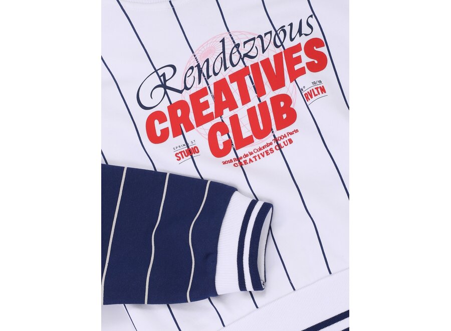 Sweat  Indigo Blue Meisjes Sweater