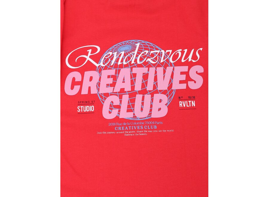 T-shirt  Lipstick Meisjes T-shirt