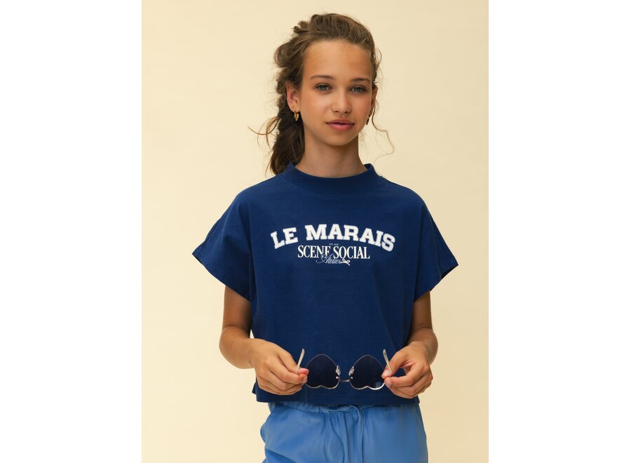 T-shirt Indigo Blue Meisjes
