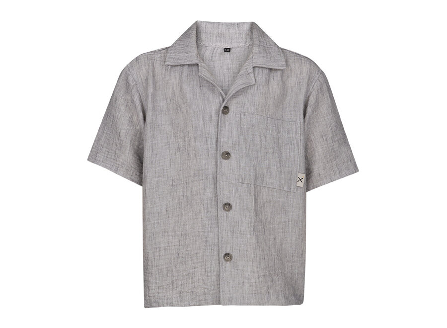 Cesar  Grey Melee Jongens Blouse