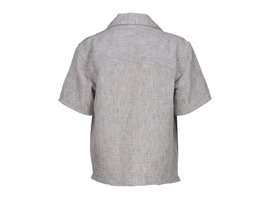 Cesar Grey Melee Jongens Blouse