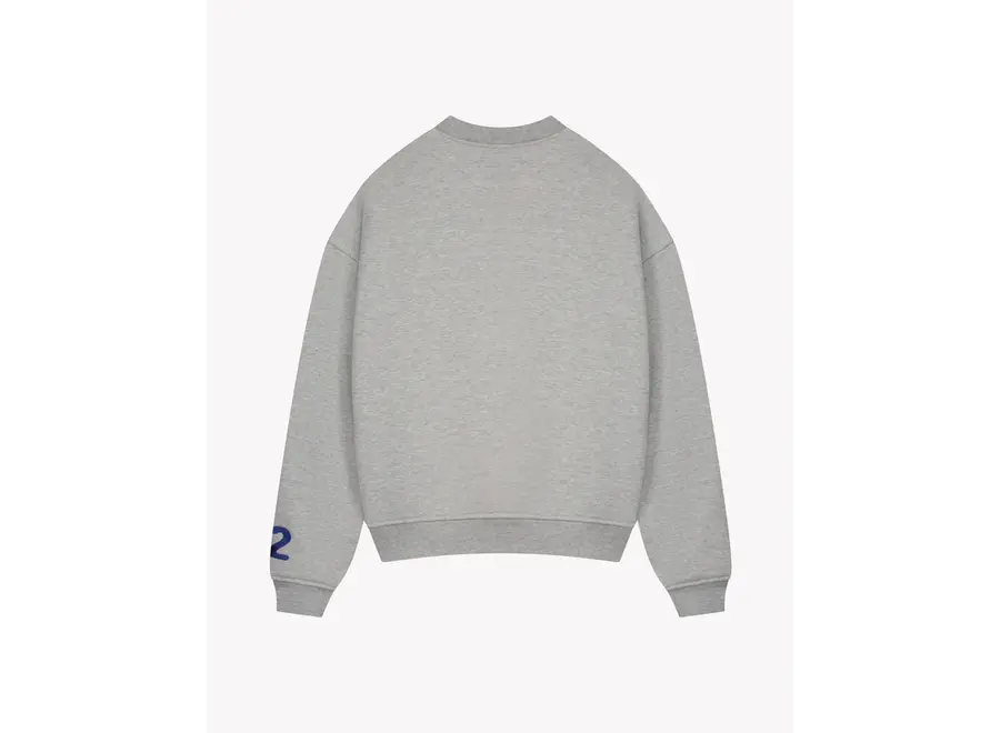 Academy 22 Crewneck Grey Melange Jongens Trui