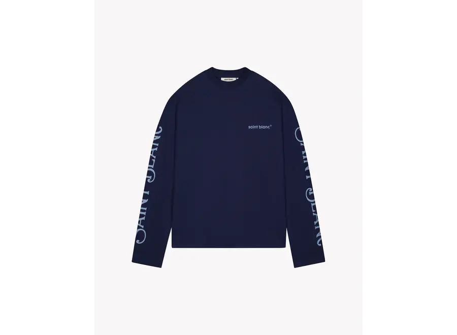 Whisper Long Sleeve Black Iris Navy Jongens Long Sleeve