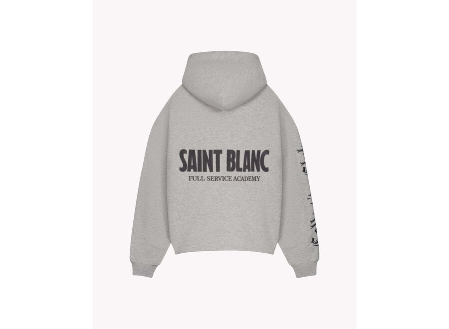 Collective Acadamy Zip Up Oxblood Red Grey Melange Jongens Vest