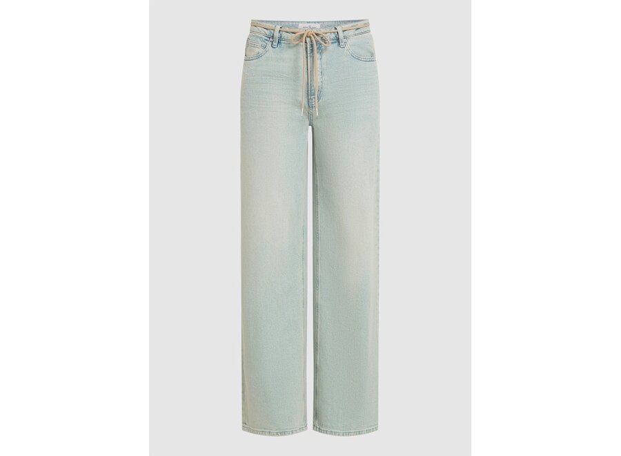 Girls Jona Dnm  Carribean Blue Wash Meisjes Jeans