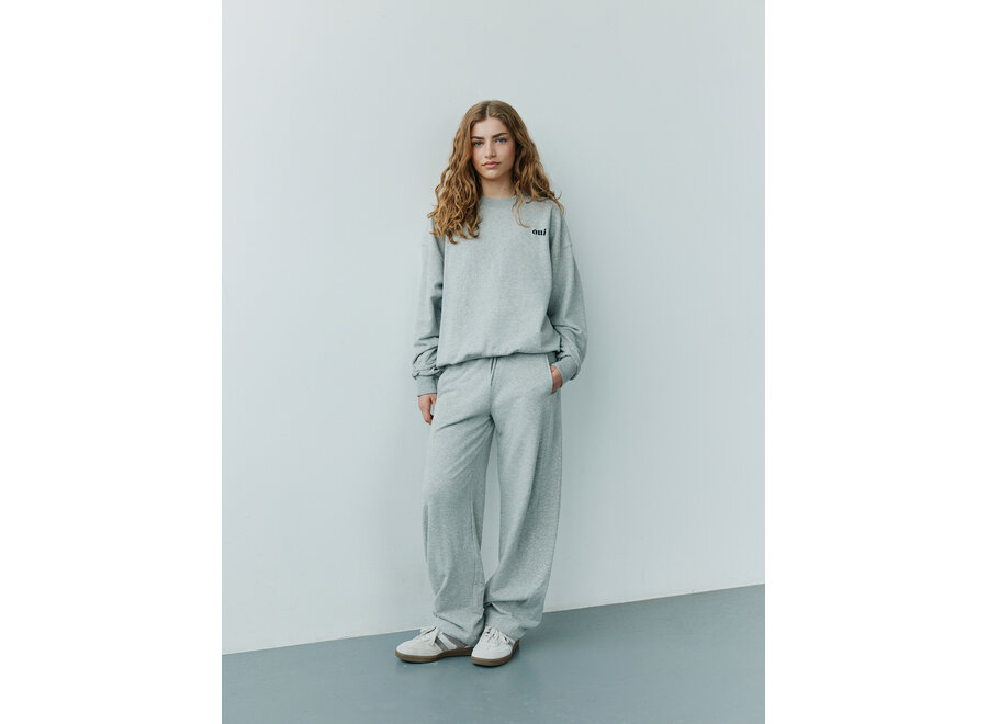 BaraSY Sweatpants  Grey melange Meisjes Broek