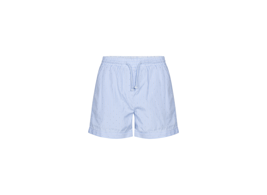 Merline Poplin Co  - Poplin Blue Meisjes korte Broek