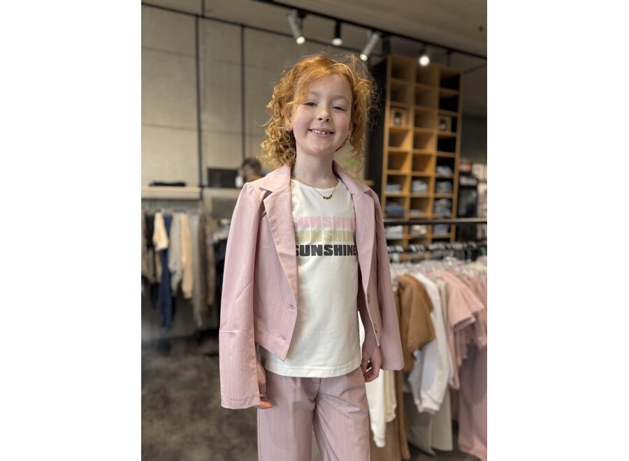 Coco  Soft Pink Meisjes Jacket