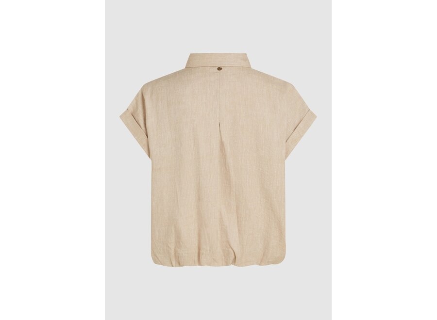 Girls Kelly Blouse  Safari Tan Meisjes Blouse