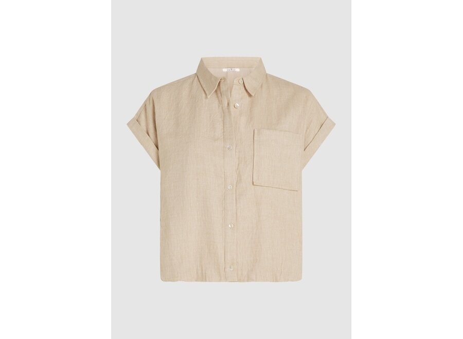 Girls Kelly Blouse  Safari Tan Meisjes Blouse