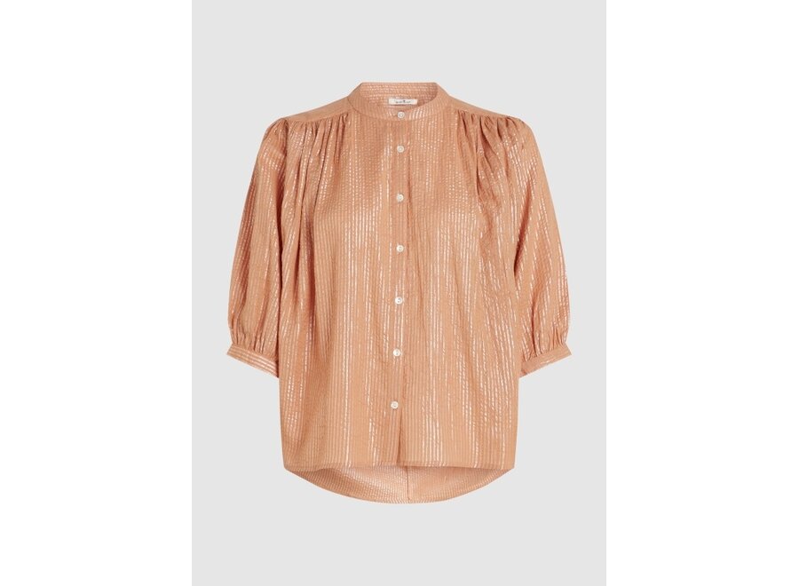 Girls Britt Blouse  Steel Blue Meisjes Blouse