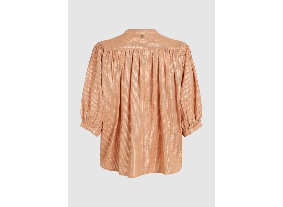 Girls Britt Blouse  Steel Blue Meisjes Blouse