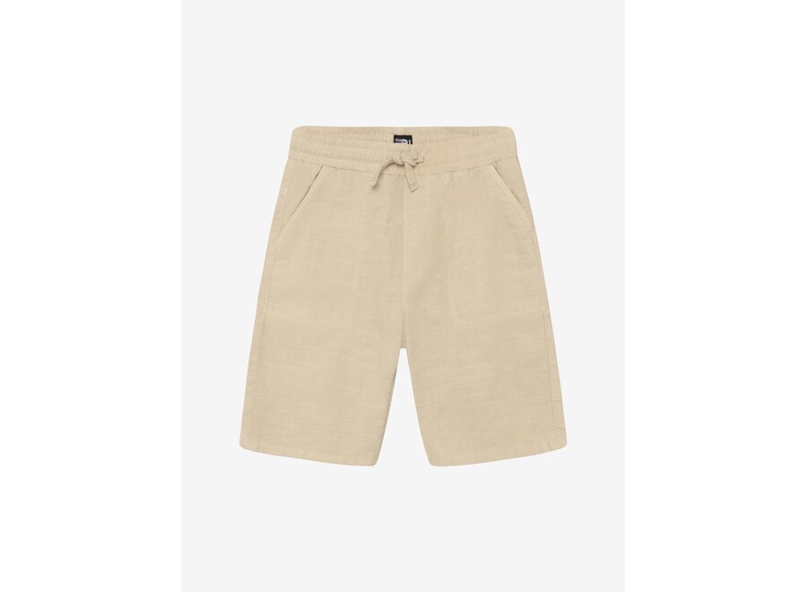 Loose Cotton Linen Short  Sand Jongens Korte Broek