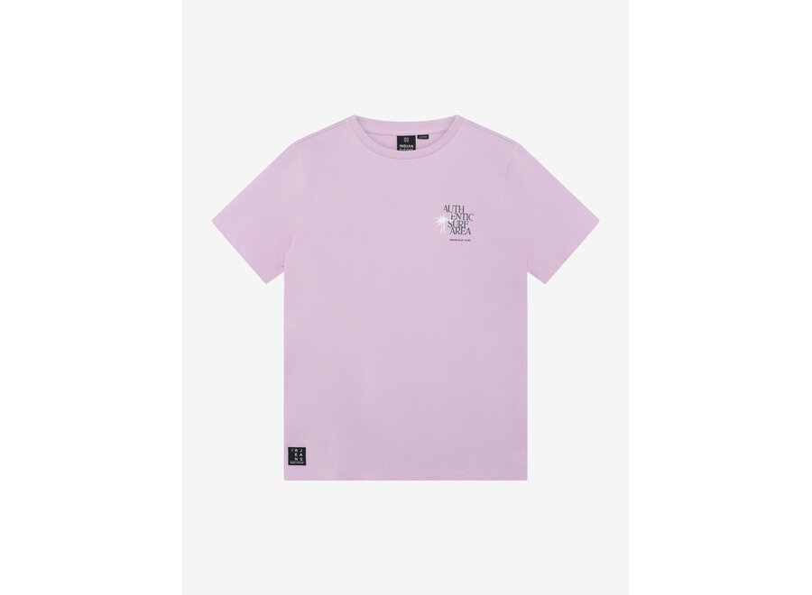 T-Shirt Chest and Backprint  Purple Jongens T-shirt