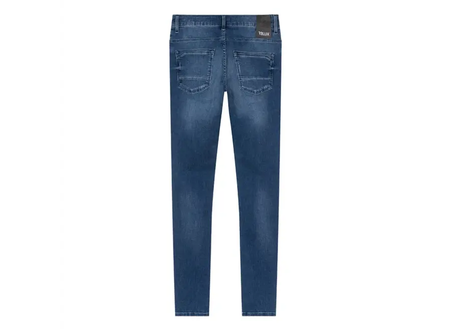 Tapered  Used Dark Denim Jongens Jeans