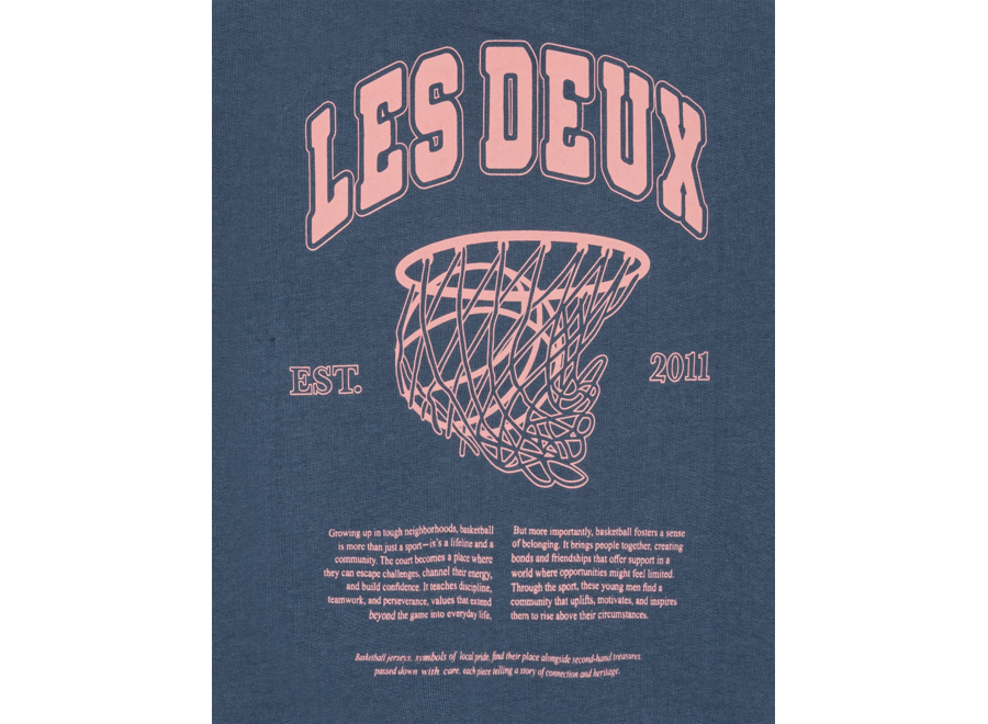 Hoop Sweatshirt KIDS  Dark Denim Blue Jongens Trui