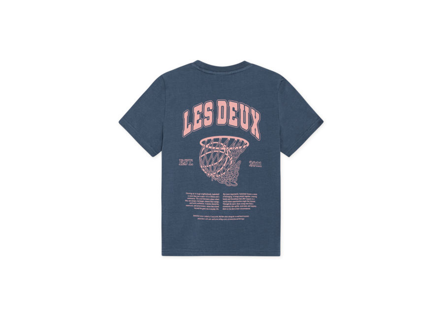 Hoop T-Shirt KIDS  Dark Denim Blue Jongens T-shirt