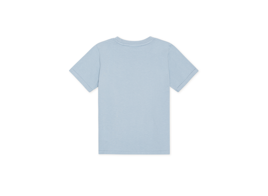 Norregaard Contrast T-Shirt KIDS  Blue Fog Jongens T-shirt