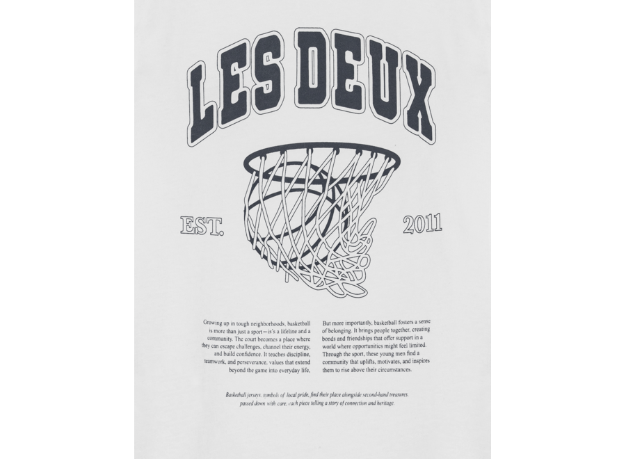 Hoop T-Shirt KIDS  White Jongens T-shirt