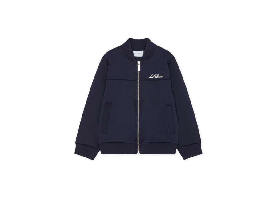 Ballier Crew Track Jacket KIDS  Dark Navy Jongens Jas